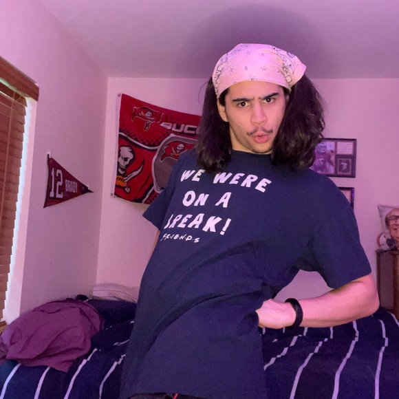 We were on break friends t shirt - Picture 3 of 5